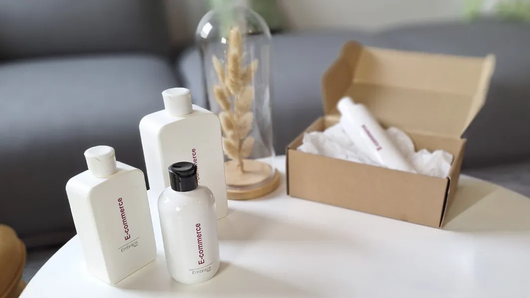 E-Commerce solutions, closures on bottles